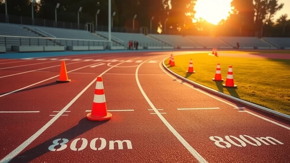 Hur springer du 800 meter snabbare